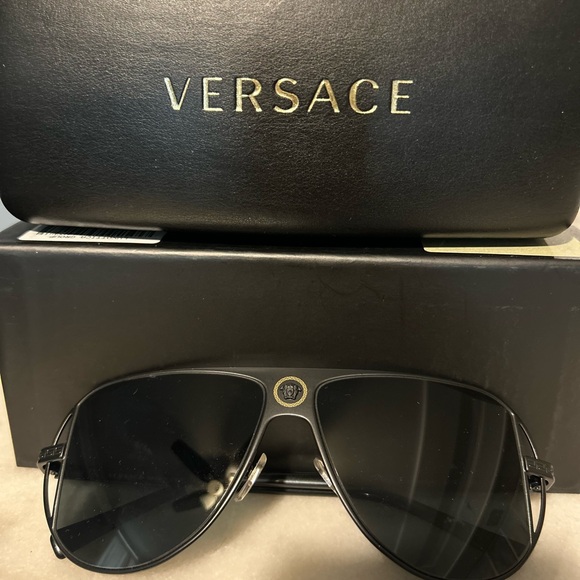 Versace Black Sunglasses